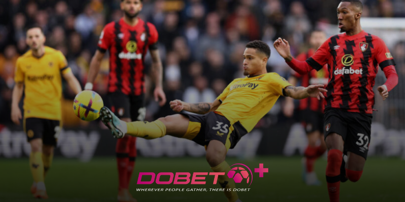 DOBET prevê o placar da partida Wolves x Bournemouth