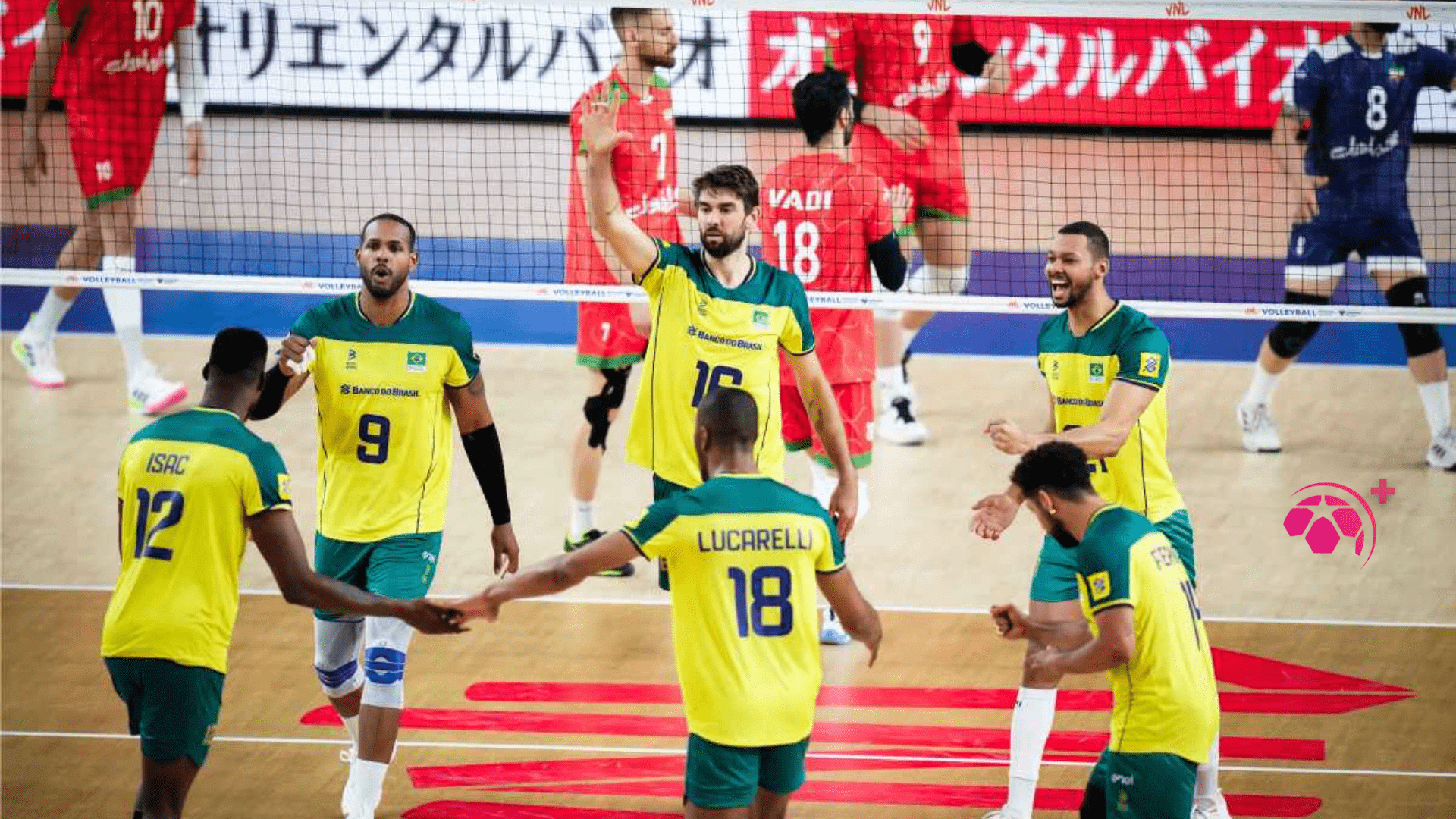 Brasil bate Irã e conquista a quarta vitória na Liga das Nações de Vôlei