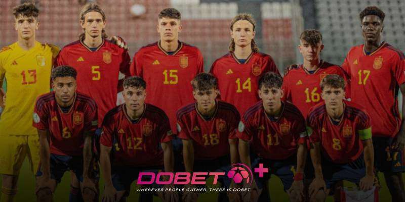 Formação esperada Dinamarca Sub-19 x Espanha Sub-19