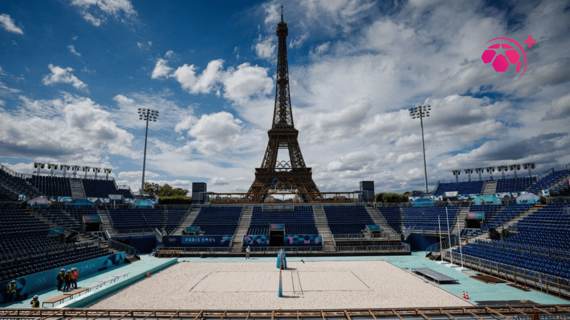 Estádio Torre Eiffel, Arena de Vôlei de Praia está Pronta para os Jogos de Paris 2024