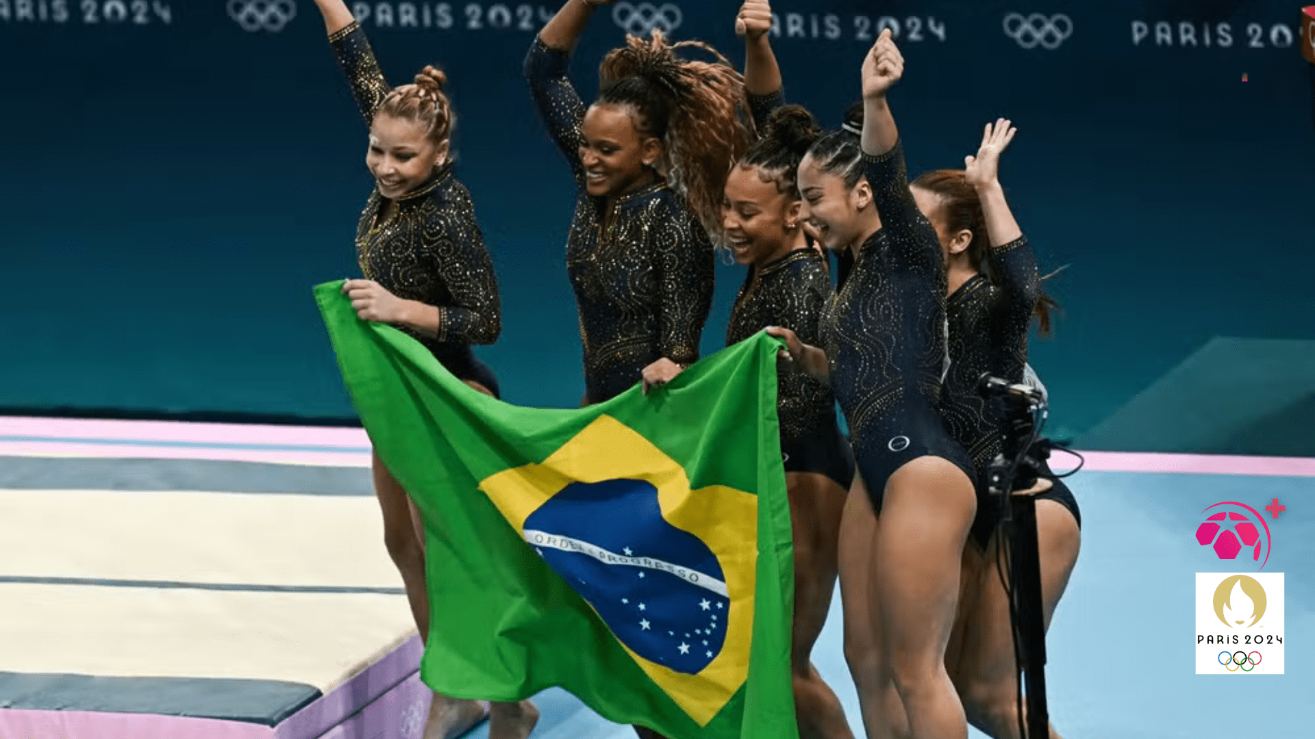 Brasil é bronze por equipes na ginástica nas Olimpíadas 2024