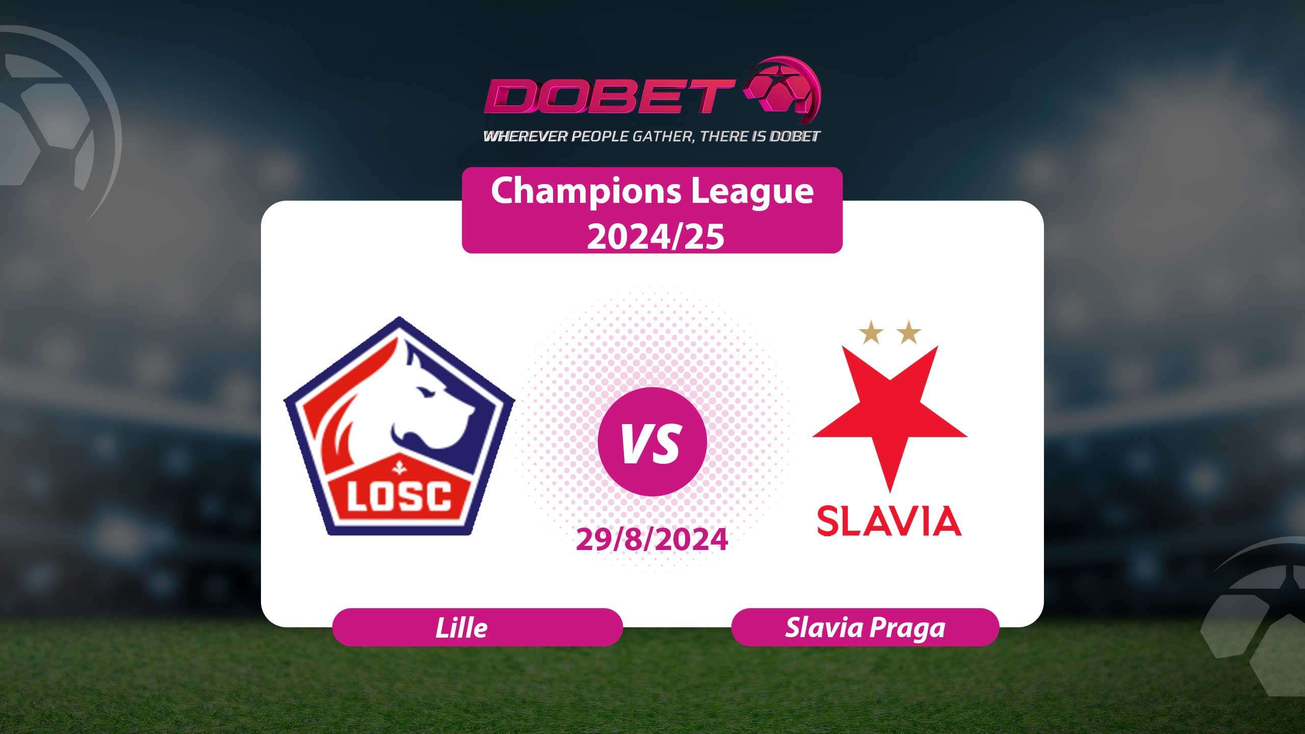 Comentário de futebol Slavia Praga x Lille 29/8/2024