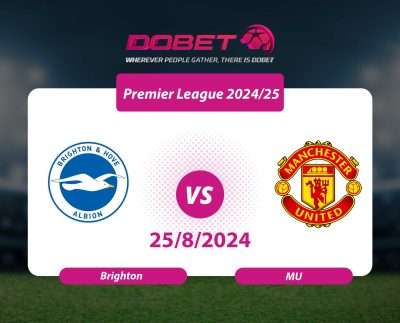 Comentário de futebol Brighton x MU