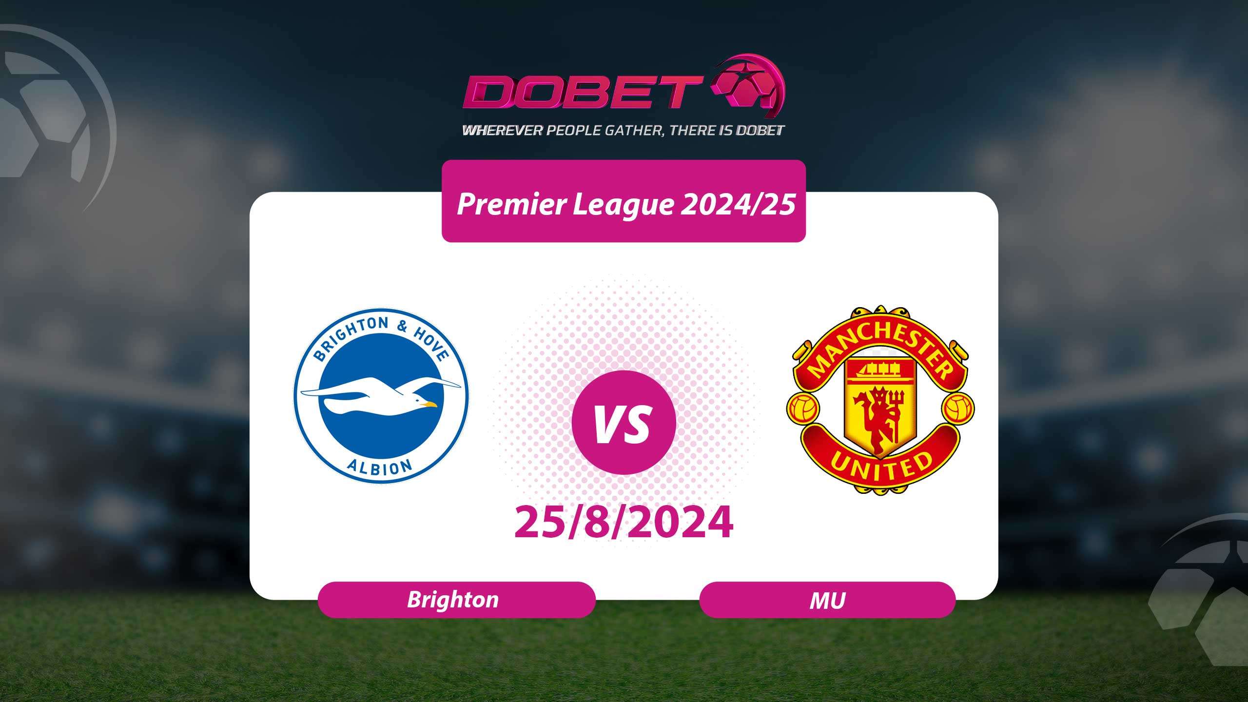 Comentário de futebol Brighton x MU 25/8/2024