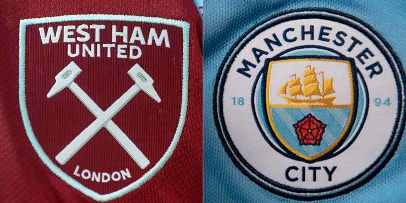 Alinhamento esperado West Ham vs Man City